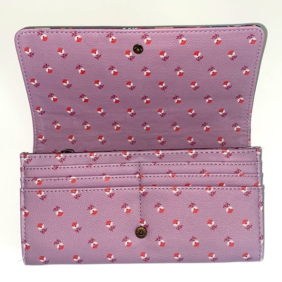 Matilda Jane Plum Perfect Floral Wallet Billfold in Excellent Condition - Picture 3 of 4